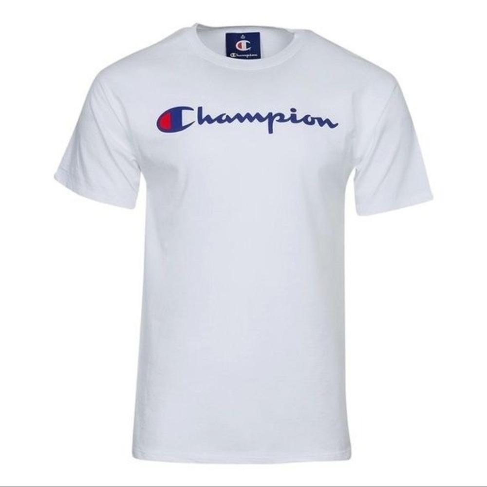 NWT Champion Men's Classic Graphic T-Shirt White